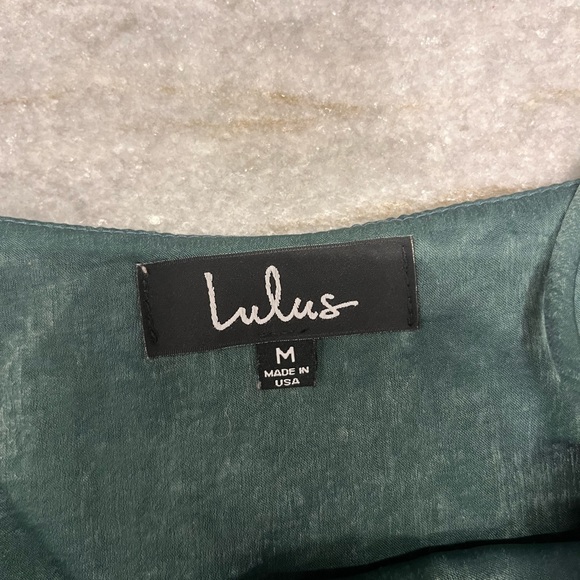 Lulus silk tank top - Picture 2 of 2